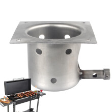 BBQ Burn Pop Fire substitute Burning victims made of stainless steel – fireplace – Fireface pot, replacement, highperformance burner parts