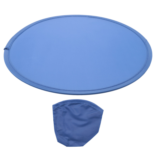 Foldable Round Fan-Blue 1
