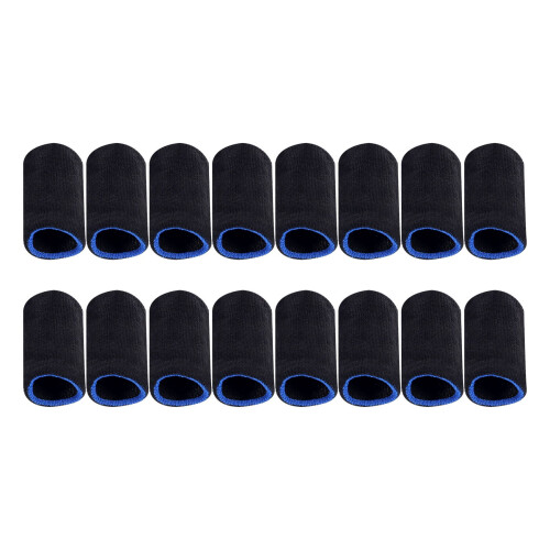 18-Pin per giochi mobili Press Screen Finger Sleeves (16 pezzi)