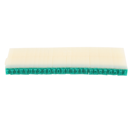 Detachable 26-Letters English Alphabet Plastic Stamp Set 1