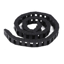 Ťažná reťaz z plastu s otvorenými lanámi 10 x 20 mm, dĺžka 1 m, ťažná reťaz z oboch strán