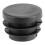 sourcing map 20Stk. Schwarz Rundrohr Endkappen Abdeckung 19mm Durchmesser 6