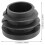 sourcing map 20Stk. Schwarz Rundrohr Endkappen Abdeckung 19mm Durchmesser 5