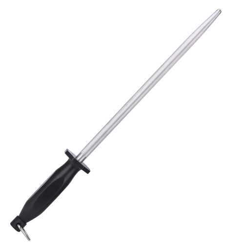 Aço de afiar e afiador oval, 31 cm 1