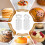 10 Pack 5Cm Stainless Steel Tart Ring, Heat- Perforated Cake 7
