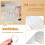 10 Pack 5Cm Stainless Steel Tart Ring, Heat- Perforated Cake 6
