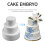 Round Cake Dummy (Cake Dummy Set 4 inch 6 inch 8 inch) 2