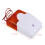 Mini Wired Strobe Warnung Sirene Dc 12V Sound Alarm 115Db Orange 6