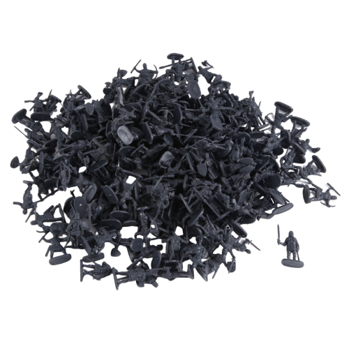 1:72 200/Set Plastic Ancient Figures Toy Grey