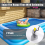 2-set poolrörhållare, poolslang för ovanmarkspool blå 4