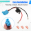 12 AWG Kabelbaumstecker Ersatz, kompatibel mit Peg-Perego 7
