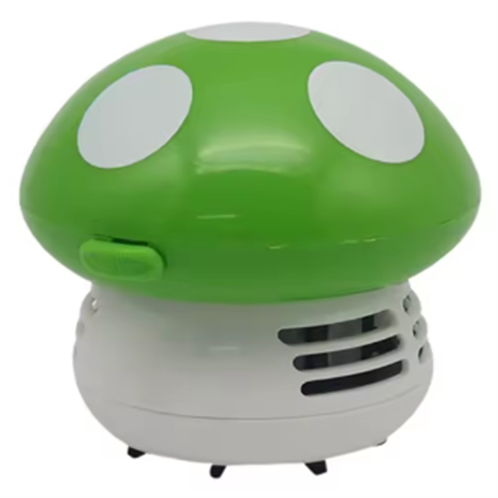 Handheld Mini Desktop Vacuum Cleaner Mushroom Shape Cleaner Green 4712107213264