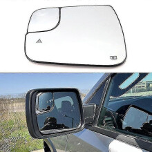 Dodge Ram 1500 2500 2019-2021 Heated Rearview Mirror Lens with Blind Spot Assist