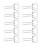 51mm 30pcs Binder Clips Strong Clamping Force 10