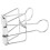 51mm 30pcs Binder Clips Strong Clamping Force 13