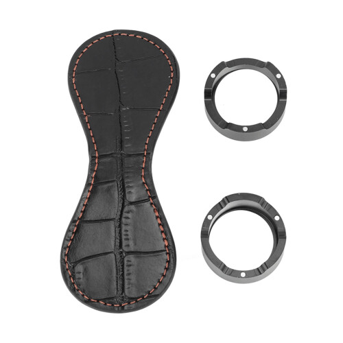 Magnetic Pocket Billiard Chalk Holder Leather