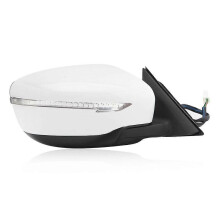Espejo retrovisor eléctrico plegable derecho con intermitentes para Nissan X-TRAIL T32