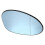 Espejo retrovisor de puerta azul derecho con cristal calefactado para Serie 1 3 E81 E87 E82 E46 E90 3