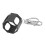 Billiard Chalk Holder Black Aluminium Alloy Pocket 3