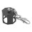 Billiard Chalk Holder Black Aluminium Alloy Pocket 4