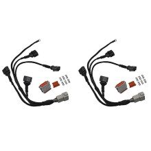 2 Stück 1.8T Zündspulen-Kabelbaum-Webstuhl - für 1997-2006 TT A4 Golf 1.8L Turbolader