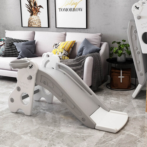 Kids Indoor Sliding Slide Freestanding Folding 2 2