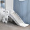Kids Indoor Sliding Slide Freestanding Folding 2 4