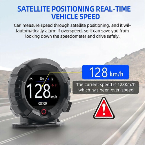 X95 Μετρητής κλίσης GPS αυτοκινήτου Ψηφιακός μετρητής κλίσης 2