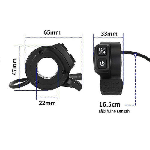 Kukirin G2 Master Electric Scooter Throttle Assembly - Single/Dual Drive Accelerator Power Switch Replacement 2