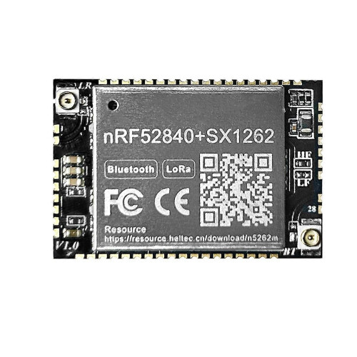 Module LoRaWAN N5262M pour NRF52840+SX1262, 9 µA, faible consommation pour plateforme IDE iO MicroPython