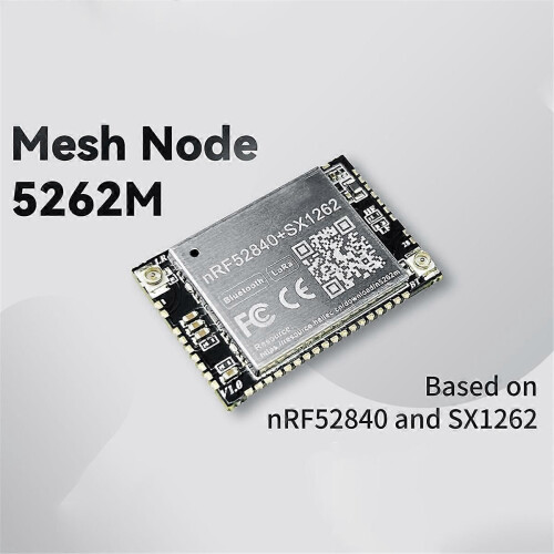 Module LoRaWAN N5262M pour NRF52840+SX1262, 9 µA, faible consommation pour plateforme IDE iO MicroPython 1