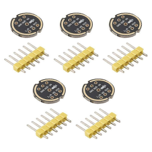 Modules de microphone MEMS INMP441 omnidirectionnels, haute précision et économes en énergie, avec interface 1