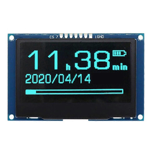 2.42Inch OLED Display Module 128x64, SSD1309 SPI I2C Serial Interface, High Definition LCD Screen
