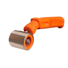 Sticky Roller Can Be Used Seam Roller Tool for Diy Wallpaper Wall Sticker and Wall Paper Silver Orange Material