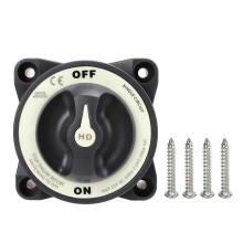 Interruptor de batería Marine Master de 600 A y 32 V, circuito único, encendido y apagado, para embarcaciones