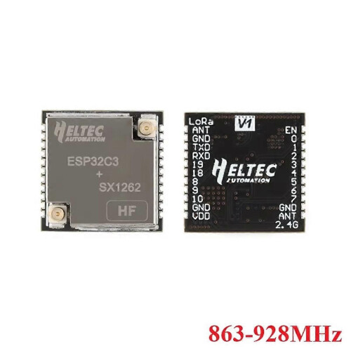 HT-CT62 ESP32C3 SX1262 LoRa Node Module Bluetooth LoRa LoRaWAN Node WiFi Wireless Module 863-928MH 1