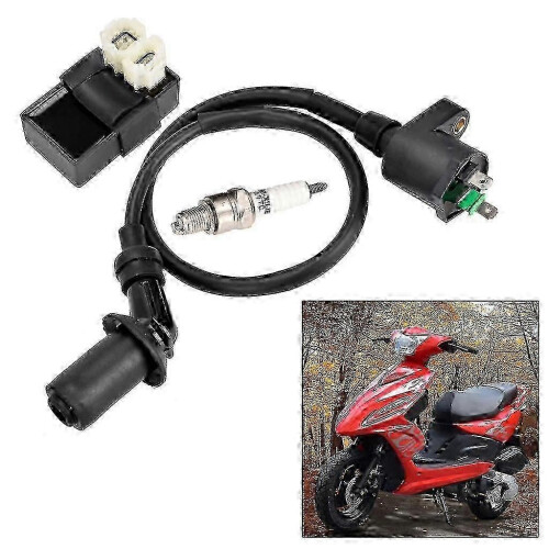 125cc to 150cc ATV Ignition Coil Starter CDI Box Spark Plug 1