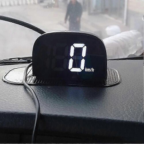 (Grün MPH USB) Auto GPS Hud 5v USB Head Up Display Digitaler Tachometer Zigarettenanzünder Plugplay 2