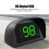 (Grün MPH USB) Auto GPS Hud 5v USB Head Up Display Digitaler Tachometer Zigarettenanzünder Plugplay 5