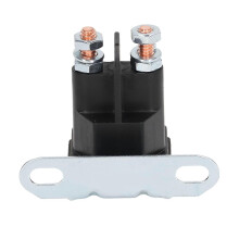 Starterrelais-Magnetschalter, Aluminium, ABS, Kupfer, DC 12 V, Rasentraktor-Zubehör, kompatibel mit