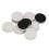 10 Pcs Ink Blending Foams White Domed Replacement 3