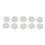 10 Pcs Ink Blending Foams White Domed Replacement 5