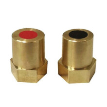 (M6) Adattatore per terminale positivo-negativo della batteria con testa in ottone - Accessorio durevole