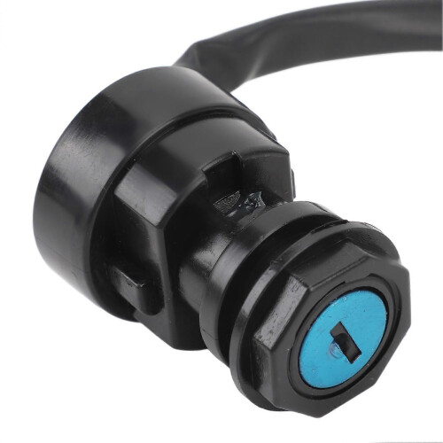 ATV Ignition Key Switch 3 Wire Stable Performance Ignition Starter Switch with Keys for Grizzly ATV 2