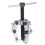 2.36' 3Jaw Gear Puller for Bearings, Pulleys Remove, High Carbon Steel Separate Lifting Device 1