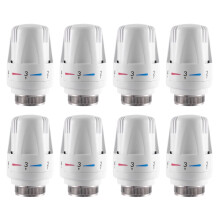 8 Pieces Thermostatic Radiator Valve Replacement for Efficient Heating Control Ref:BNU