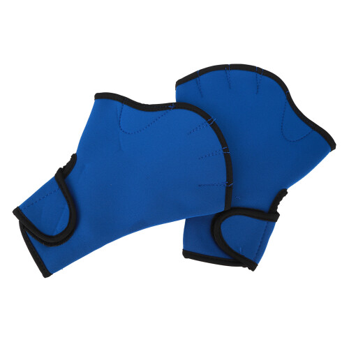 Swim Gloves Webbed Prevent Slip Fingerless 1
