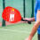 Table tennis paddle, racket  Professional cucumber ball  Compact case, 2 paddles, 2 balls 5