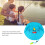 Summer Kids Sun Protection Hat Shawl Cartoon 9