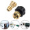 Dual Function Propane Adapter Kit 1lb Bottles and Converts POL Tanks to QCC1 Type 1 3